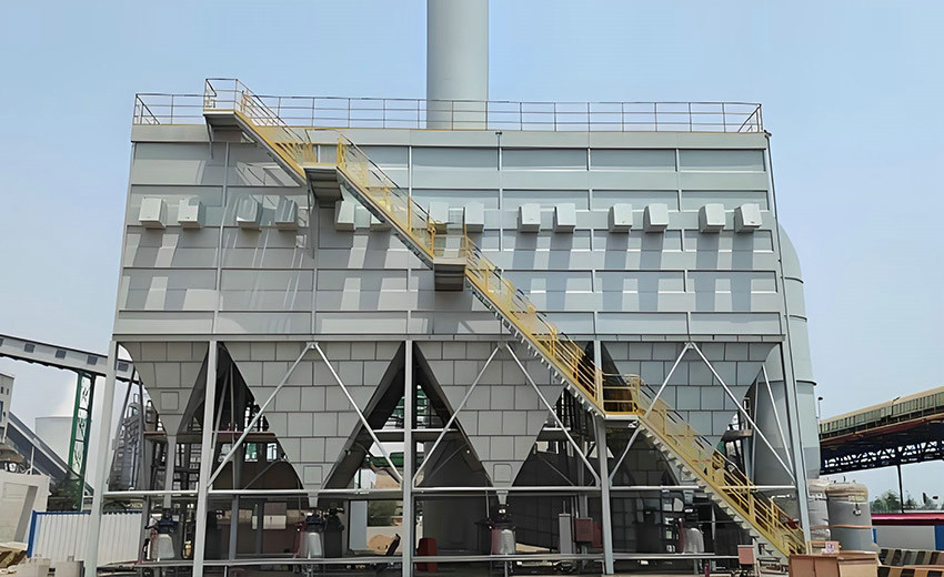 青岛特殊钢有限公司物流中心原料场焦炭筒仓